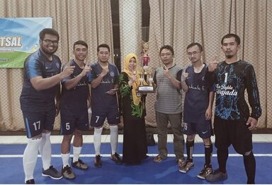 Lomba HAB Kemenag : Tim Futsal Batur Raih Juara Pertama Lomba Futsal