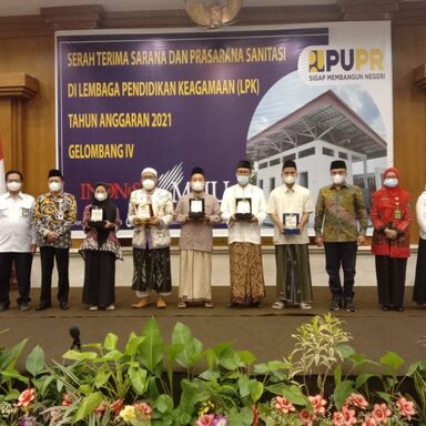 40 Ponpes Mendapatkan Bantuan Sanitasi dari Kementerian PUPR