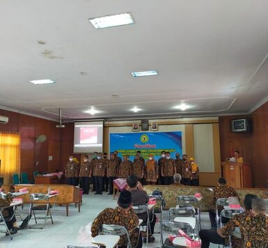 H. Fajarin Hadiri Pelantikan Pengurus APSI Brebes