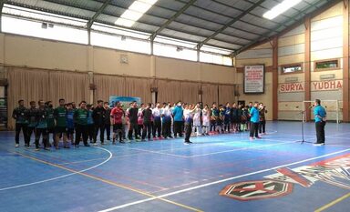 Buka Lomba Futsal HAB Ke 76, Pesan Suryo; Jaga Sportifitas!