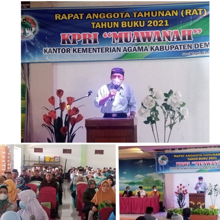 Koperasi Muawanah Kemenag Demak Selenggarakan RAT di Tegal