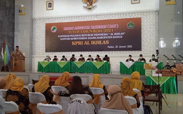 RAT KPRI AL IKHLAS TUTUP TAHUN BUKU 2021