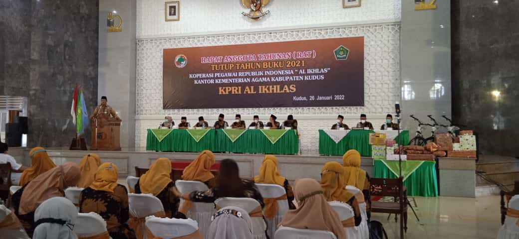 RAT KPRI AL IKHLAS TUTUP TAHUN BUKU 2021