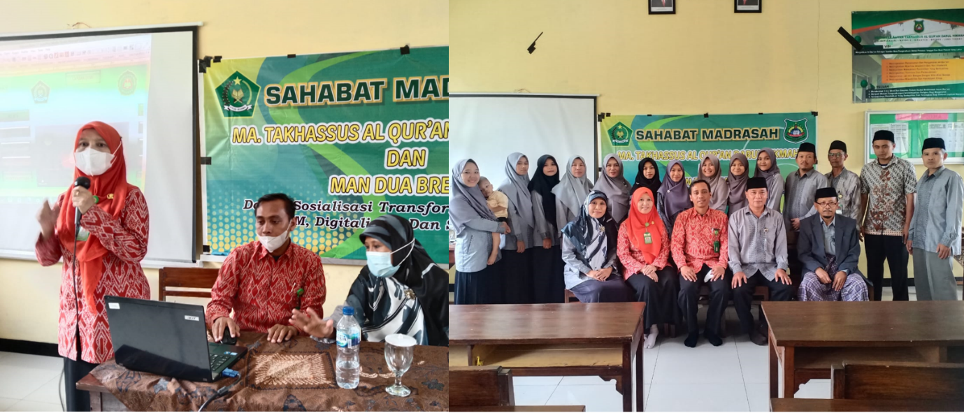 Sinau Bareng MAN 2 Brebes dengan MA Takhassus Al-Quran Darul Hikmah Sirampog