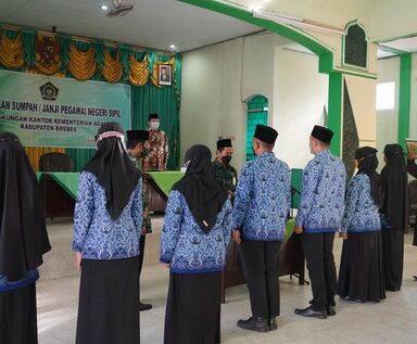 Sah! Kehadiran 7 Pejuang Baru Kemenag Brebes