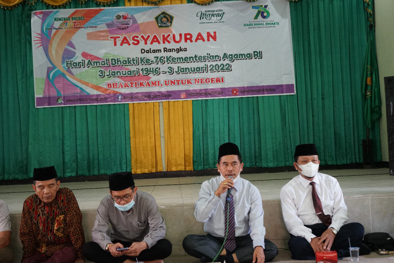 Belajar dari Lebah, dalam Tasyakuran HAB Ke-76 di Brebes
