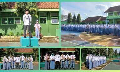 OSIS MAN 1 Banjarnegara Gelar Upacara HAB Kemenag Ke-76