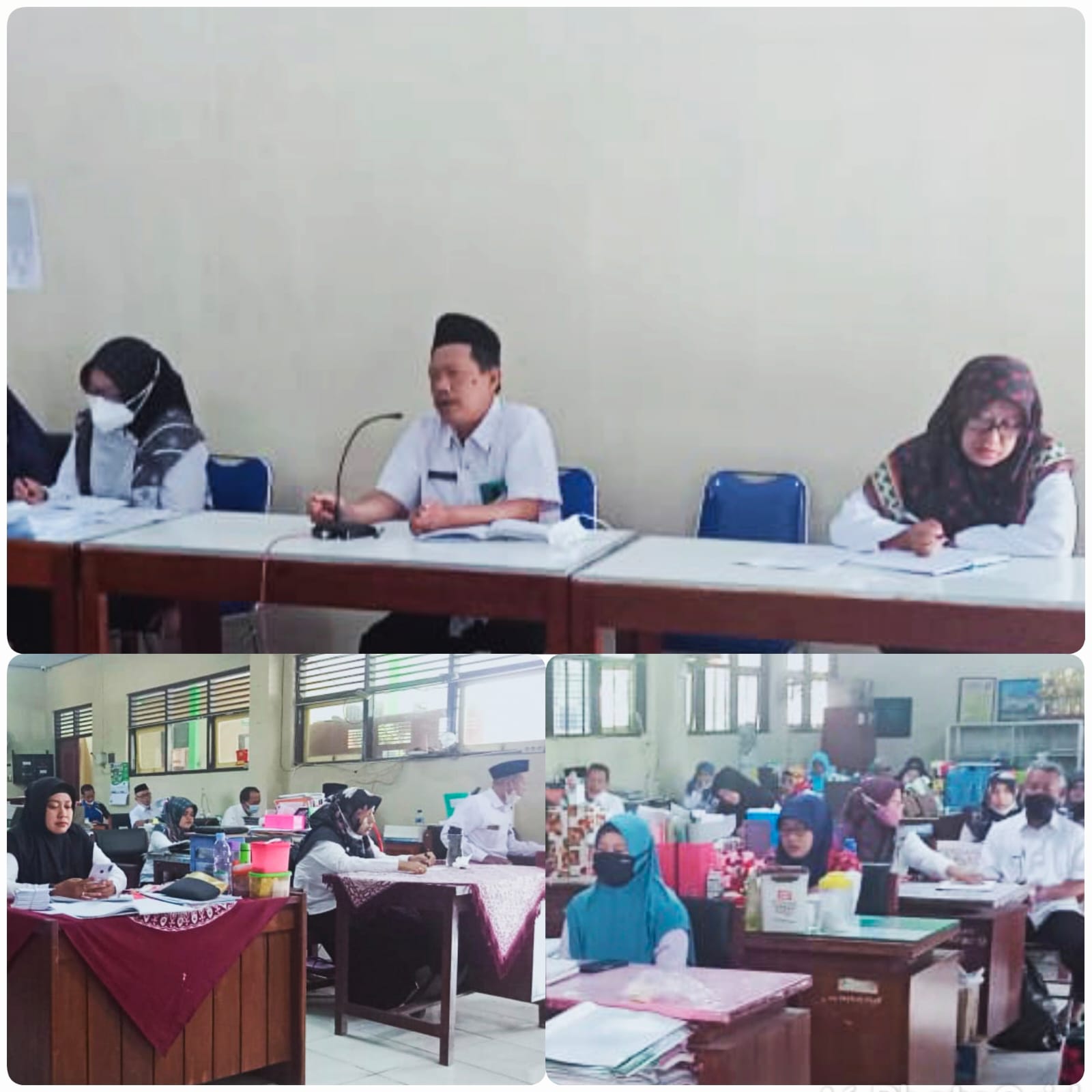 MTs N 1 Pekalongan Adakan Rapat Awal Semester Genap