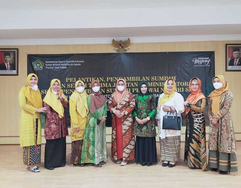 ASN Kemenag Kota Semarang, Hadiri Pelantikan dan Sertijab Bisa Sambung Silaturahmi