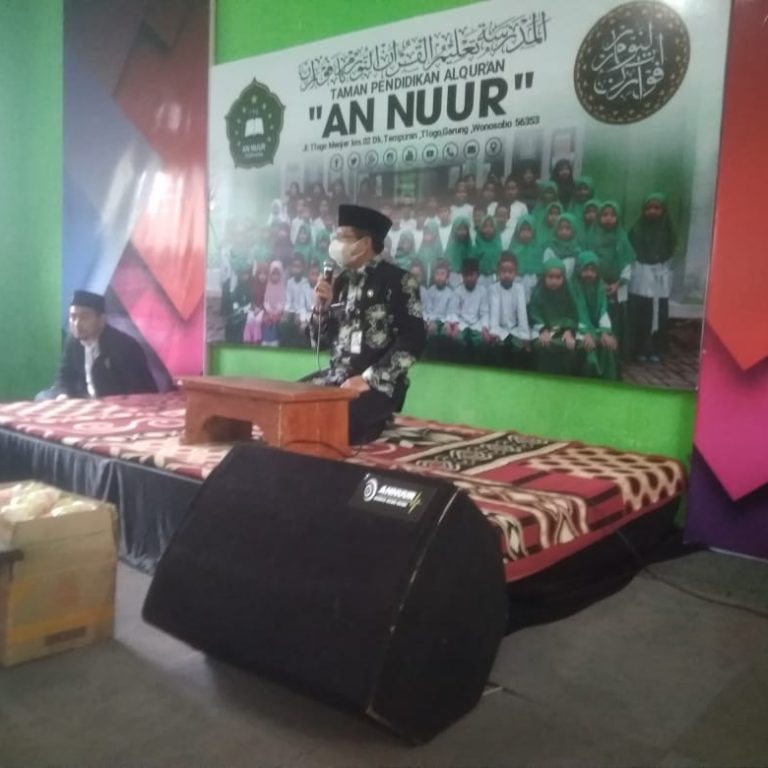 Rapat Koordinasi Kepala Lembaga Pendidikan Al-Qur’an dan Pembekalan Ustadz-Ustadzah LPQ Kecamatan Garung