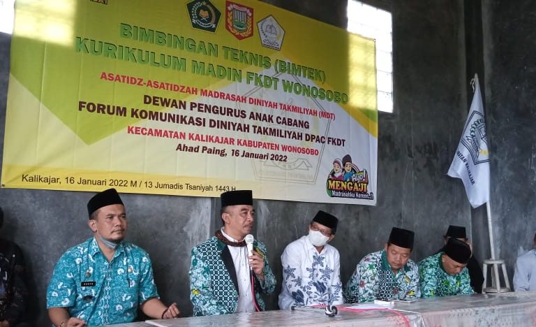 Bimbingan Teknis Kurikulum Madrasah Diniyah
