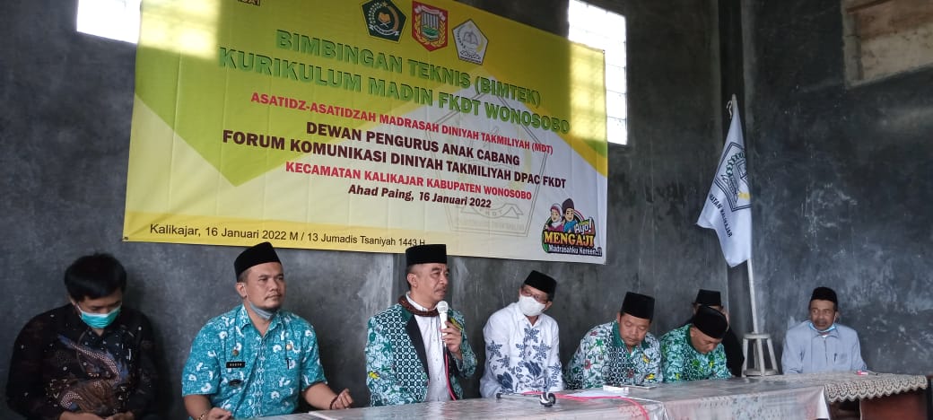 Bimbingan Teknis Kurikulum Madrasah Diniyah