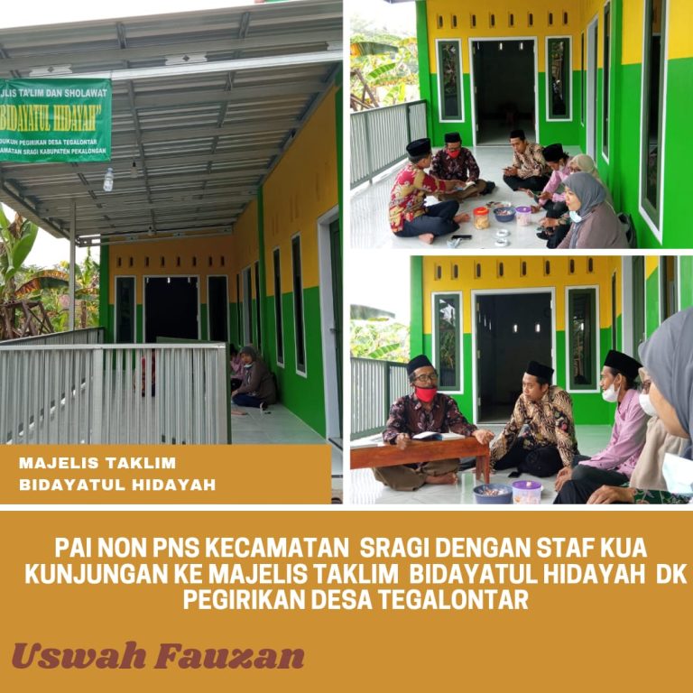 Kunjungan ke Majelis Taklim Bidayatul Hidayah