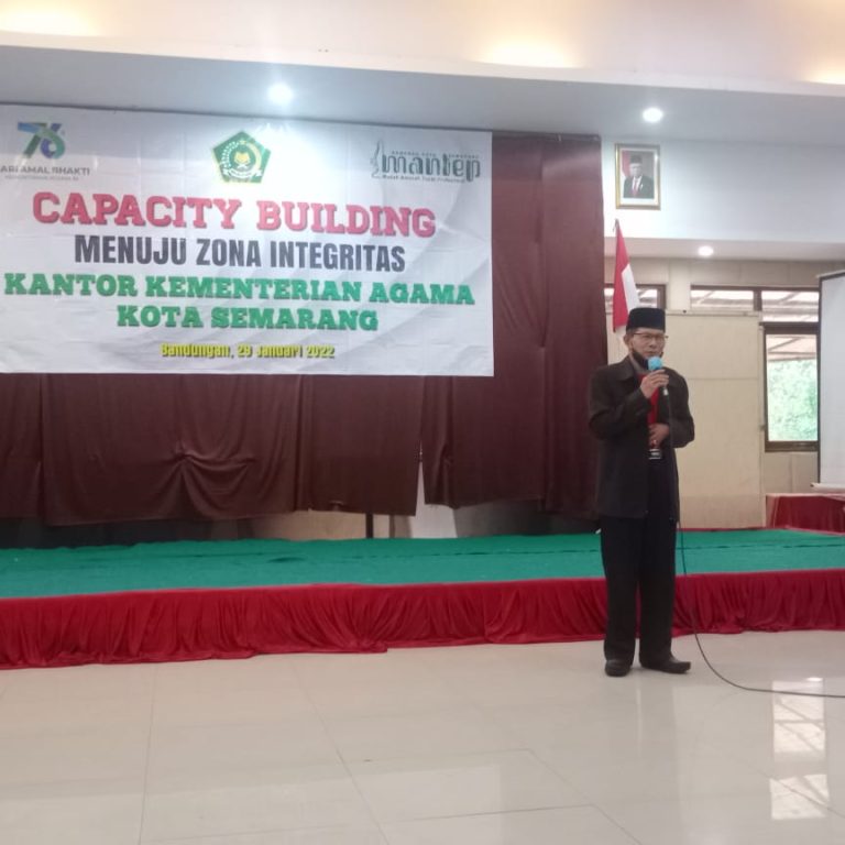 Menjelang Pensiun, Salah Satu Pegawai Sampaikan Pamit pada Kegiatan Capacity Building