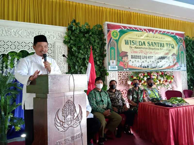 Rayakan Tahun Baru Masehi, Badko LPQ Adakan Wisuda Santri TPQ