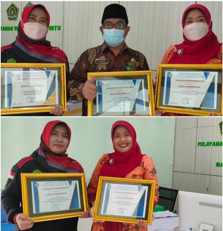 Penyerapan Anggaran Tertinggi, MAN 2 Rembang Sabet 3 Penghargaan dari KPPN Pati