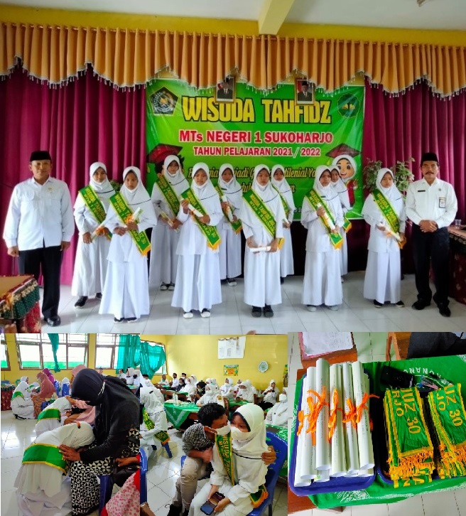 Bertepatan Hab Ke 76 Kemenag Ri Mtsn 1 Sukoharjo Gelar Wisuda Tahfidz Angkatan Pertama Kantor 1653