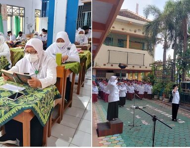 Peringati HAB ke-76 Kemenag, MIN 1 Sukoharjo Gelar Khotmil Qur’an