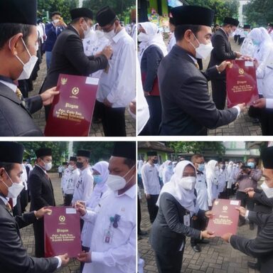 29 ASN Terima Tanda Kehormatan Satya Lancana Karya Satya