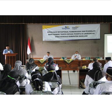ASN Jelang Pensiun Ikuti Sosialisasi Layanan TASPEN