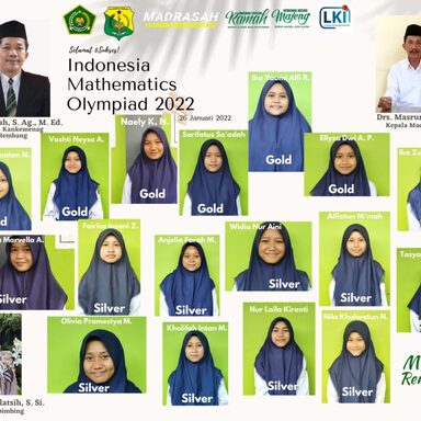 17 Siswa MTsN 4 Rembang Raih Medali Emas dan Perak IMO