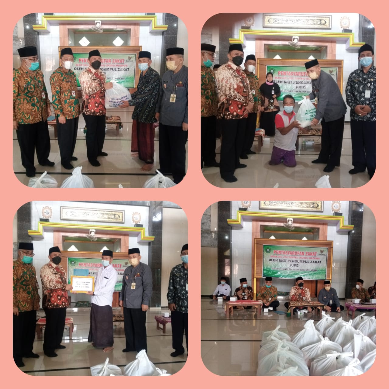 UPZ Kemenag Demak Tasyarufkan 2.400 Paket Zakat ke Mustahiq 