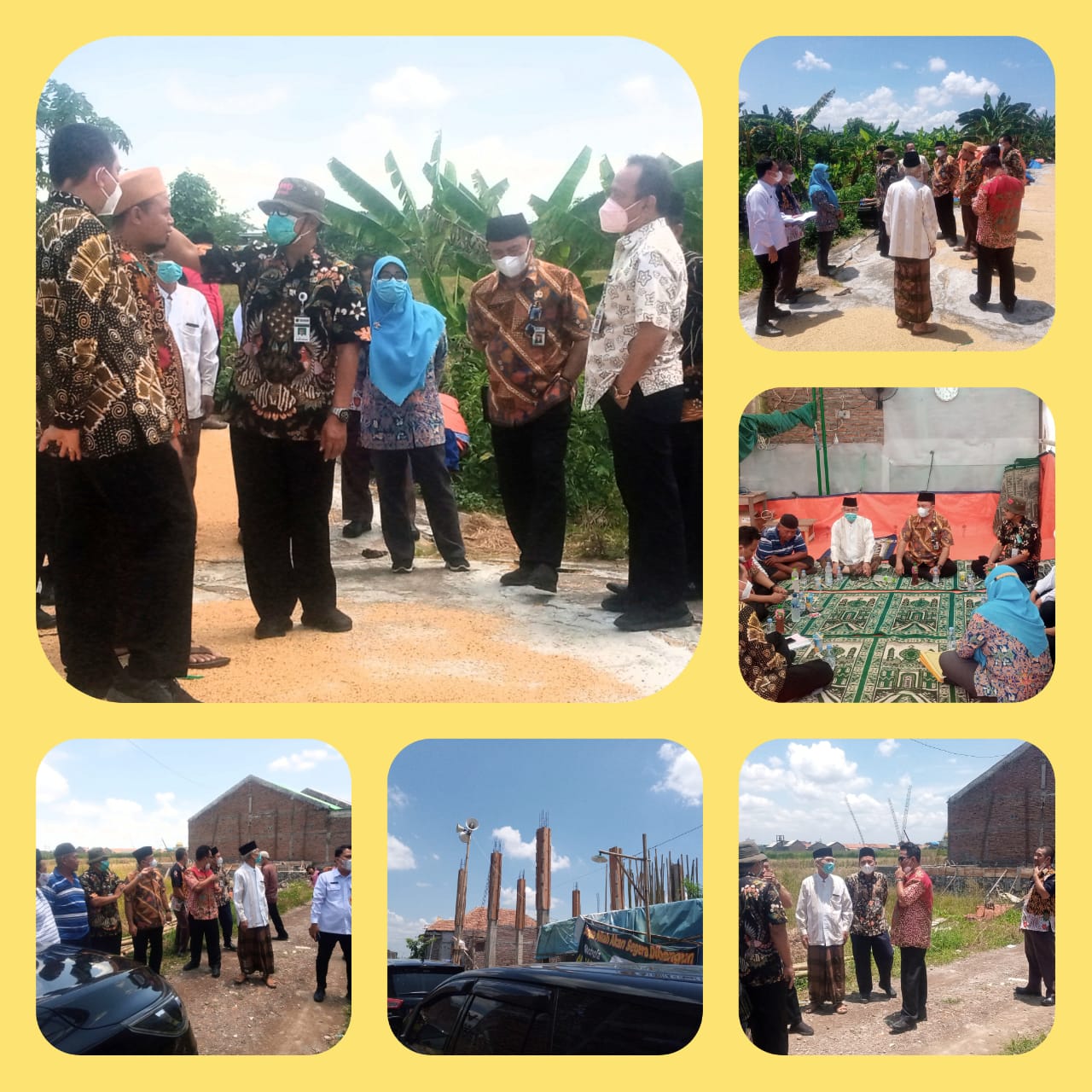 Visitasi Lapangan Percepat Penyelesaian Tanah Wakaf Terdampak Jalan Tol Semarang-Demak