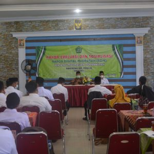 Sejumlah Guru MTs di Wonogiri Ikuti Rakor Evaluasi dan Sosialisasi Rapor Digital Madrasah