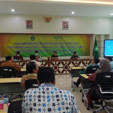 Matangkan Persiapan Pembangunan Gedung PLHUT, Kemenag Karanganyar Studi Tiru ke Wonogiri