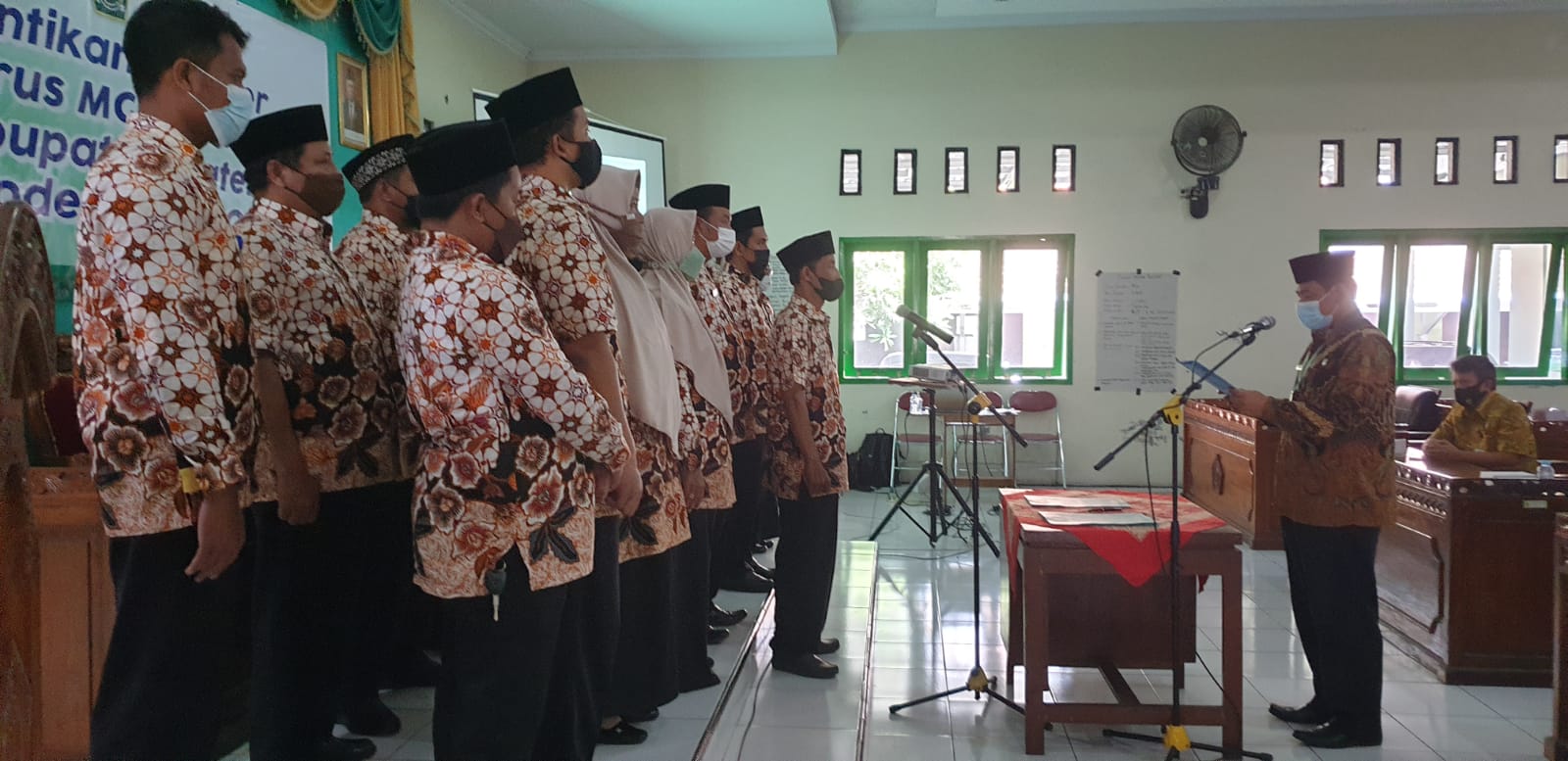 Kakankemenag Klaten Melantik Pengurus MGMP PAI SMK