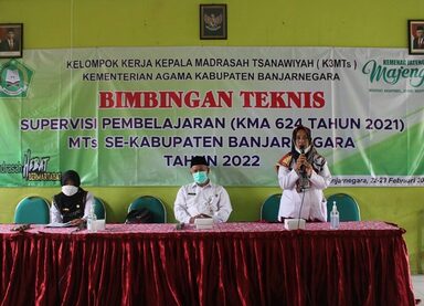 K3M-MTs Kabupaten Banjarnegara Gelar Sosialisasi KMA No. 624 Tahun 2021