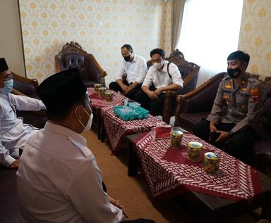 Koordinasi Polres dan Kemenag Tentang Penanganan Covid-19 di Madrasah