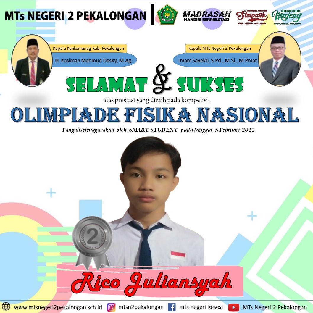 Ukir Prestasi Melalui Olimpiade Fisika Tingkat Nasional