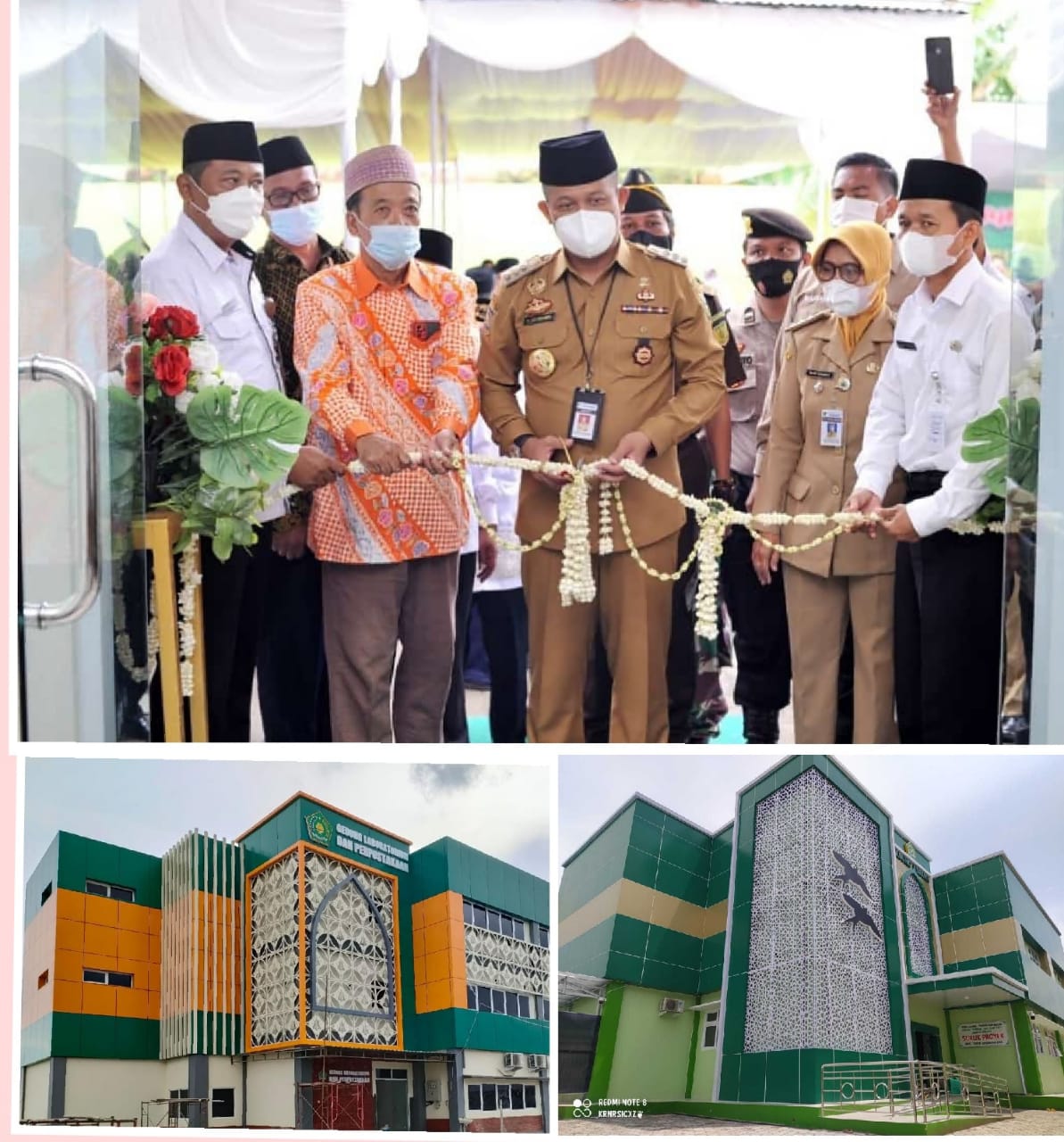 Peresmian Gedung Perpustakaan, Laboratoium, dan Asrama Terpadu  MTs Negeri 1 Kebumen