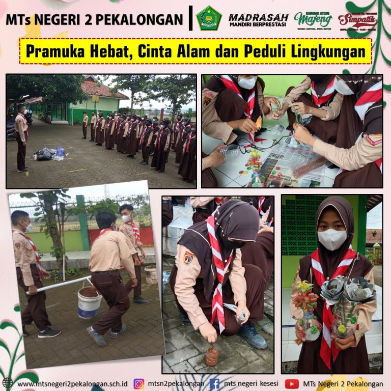 Pramuka Hebat, Cinta Alam dan Peduli Lingkungan