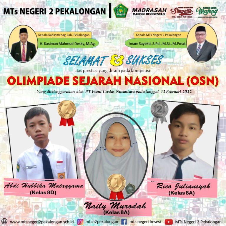 Sukses Meraih Medali di Olimpiade Sejarah Nasional