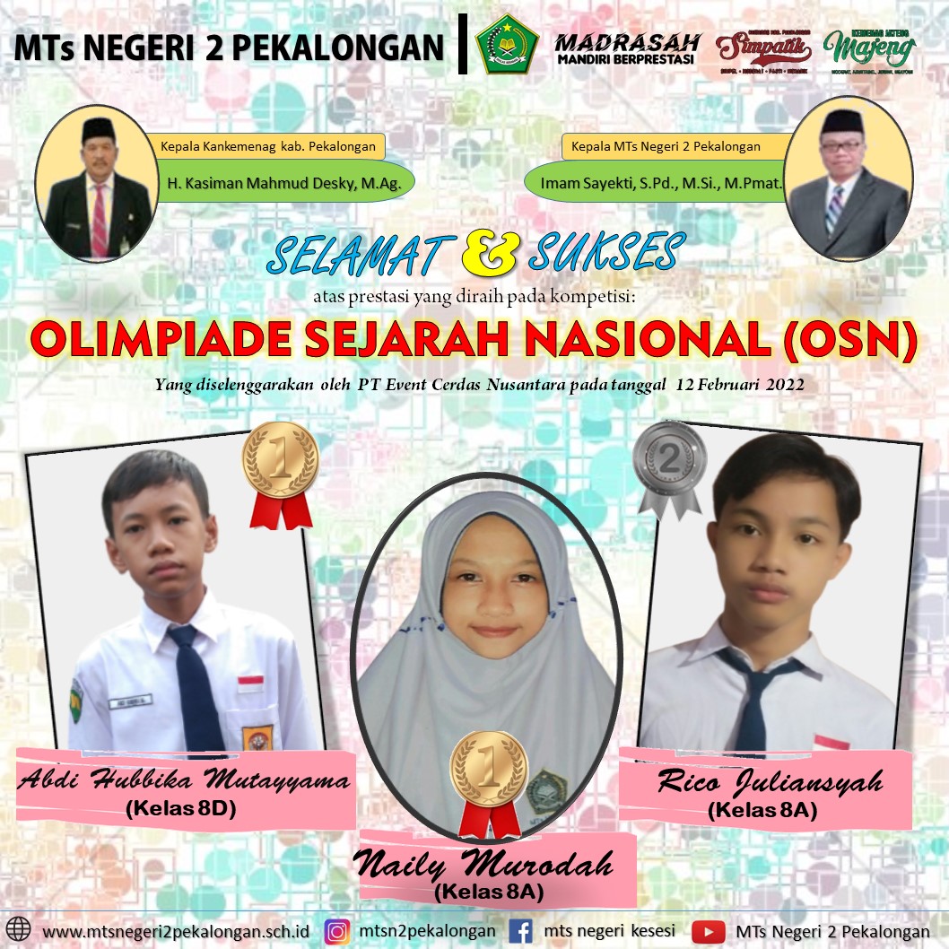 Sukses Meraih Medali di Olimpiade Sejarah Nasional