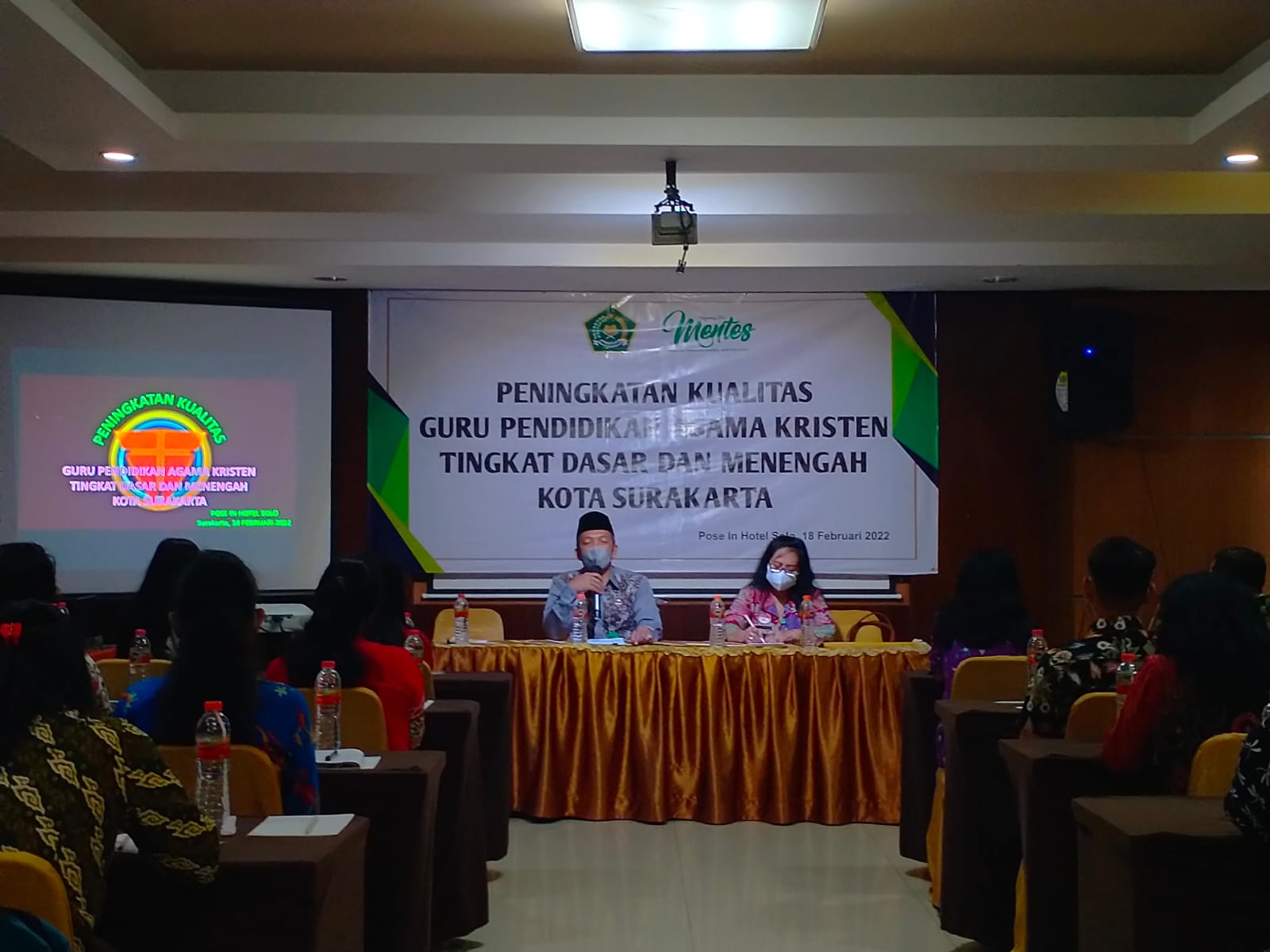 Penyelenggara Kristen selenggarakan Pembinaan Peningkatan Kualitas Guru