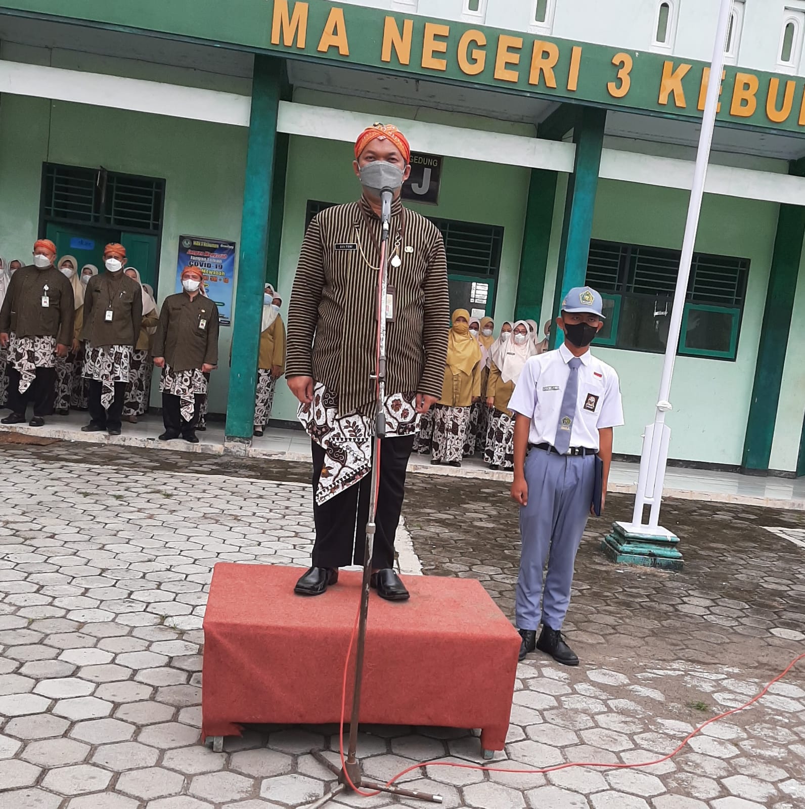 Apel Pagi, Kepala MAN 3 Kebumen Bagikan Tips Belajar Saat Pembelajaran Jarak Jauh