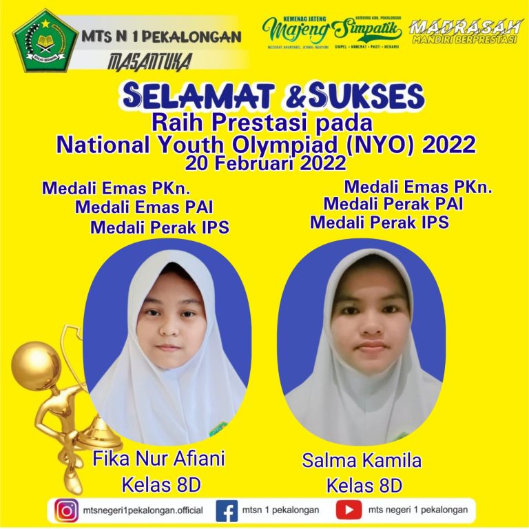 Raih Enam Medali pada Event NYO 2022⁶