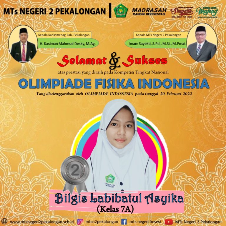 Bilgis Harumkan Nama Madrasah