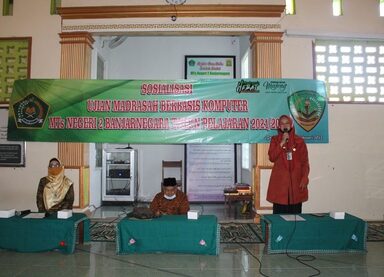 MTs Negeri 2 Banjarnegara Adakan Sosialisasi Ujian Madrasah Kepada Wali Murid Kelas IX