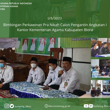 Bimbingan Perkawinan Pra Nikah Kemenag Blora Angkatan I