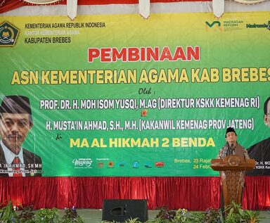 Pesa￼n Presidensi G.20 Dalam Pembinaan ASN di Kemenag Brebes