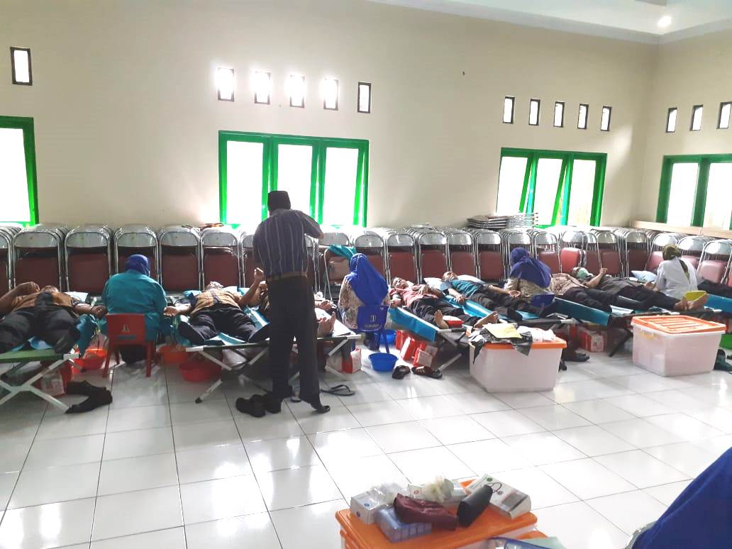 Gelar Donor Darah, Kemenag Klaten: Wujud Kepedulian Sosial Sesama