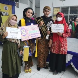 Duta MAN 1 Pati Sabet Juara 1 Pemilihan Mas-Mbak Duta Budaya Kab. Pati