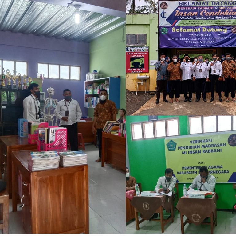Tim Verifikasi IJOP Kab. Banjarnegara Lakukan Verifikasi IJOP MI Insan Rabbani