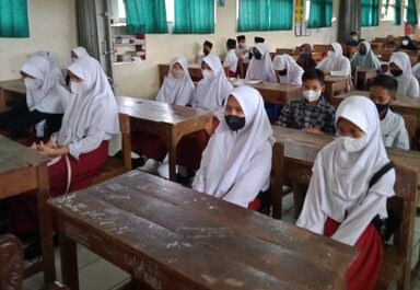 Lewat Jalur Prestasi, 17 Siswa Mi Muhammadiyah Semampir Masuk MTs N 1 Banjarnegara
