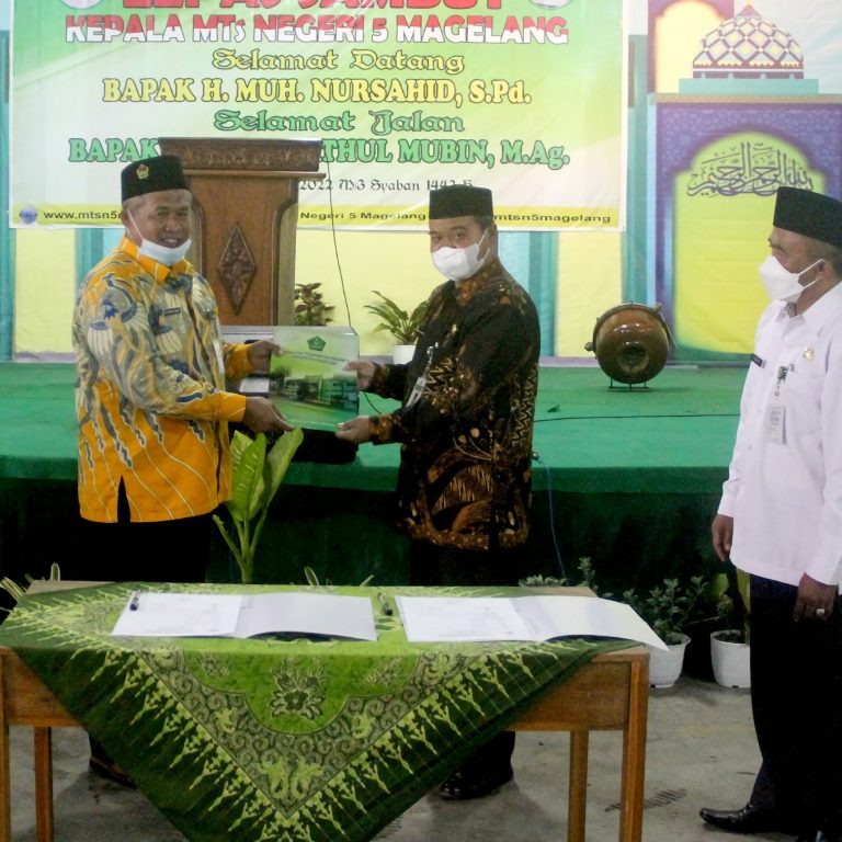 Lepas Sambut Kepala MTSN 5 Magelang
