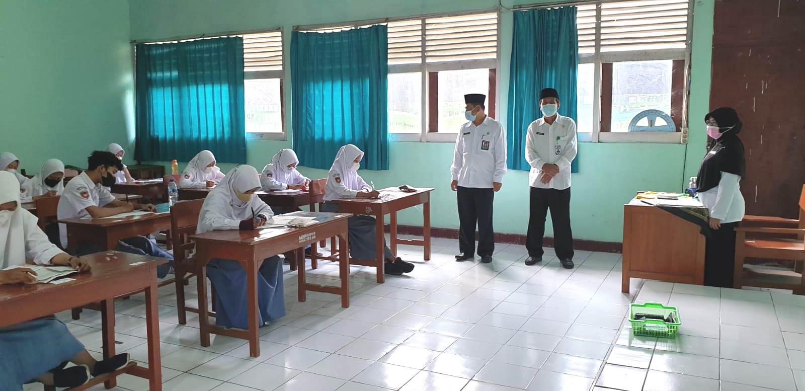 Monitoring Pelaksanaan UM, Kakankemenag Sampaikan UM Berjalan Lancar dan Baik